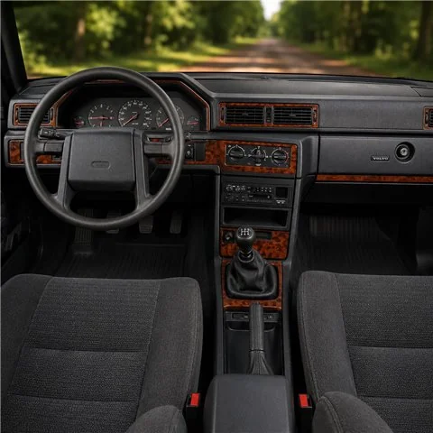 Volvo 940 1990-1998 kit décor tableau de bord 3D, 12 pièces