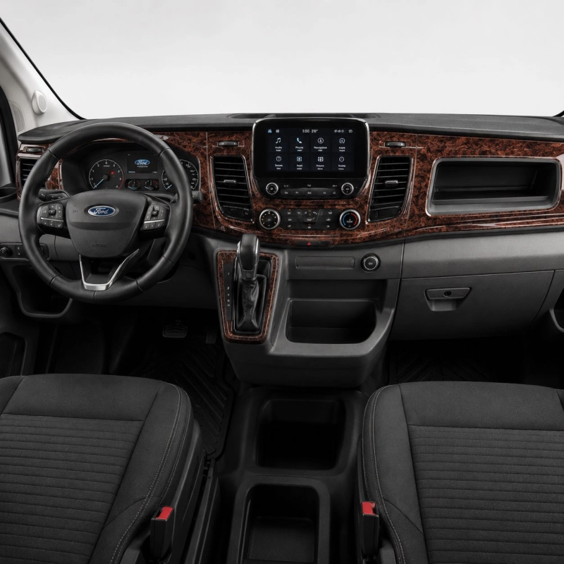 Ford New Transit 2024 3D Interior Dashboard Trim Kit Dash Trim Dekor 30-Parts