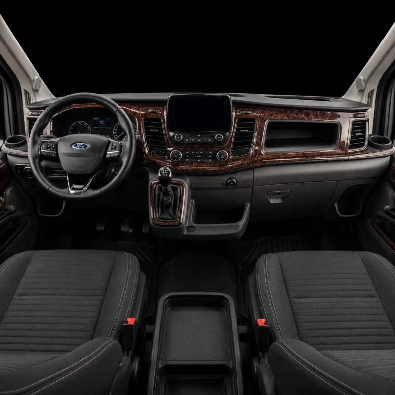 Ford New Transit 2020 kit 3D de molduras interiores para salpicadero 27 piezas