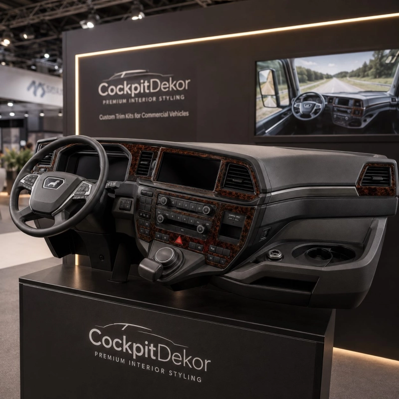 MAN TGX TGS TG3 12.3 inch 2022-2024 3D kit décoration intérieure tableau de bord 25 pièces