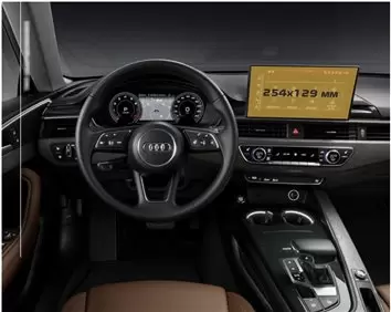 Audi A5 (F5) Pre-facelift 2016 - 2020 Multimedia 8,3" Protection d'écran Résiste aux rayures HD transparent