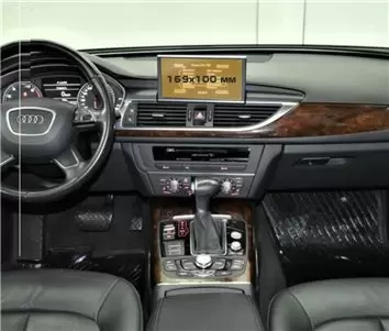 Audi A5 (F5) Pre-facelift 2016 - 2020 Multimedia MMI 8,3" Vidrio protector de navegación transparente HD