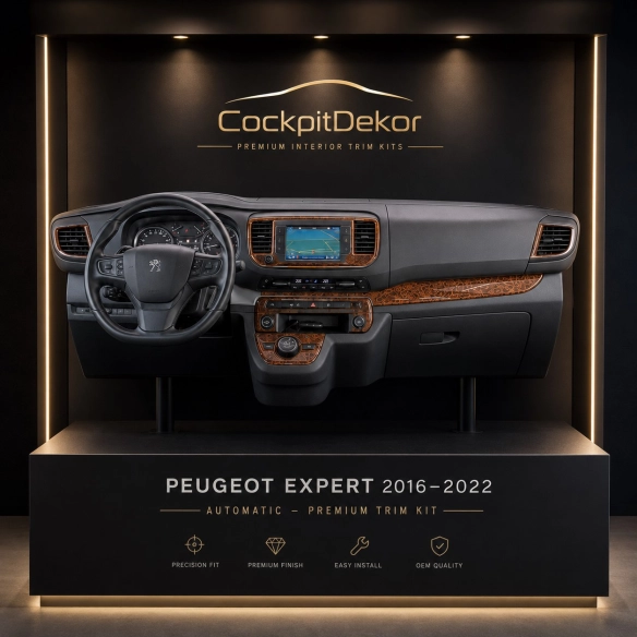 Peugeot Traveller 2016–Present 3D Interieur Dashboard Trim Kit 32-delig