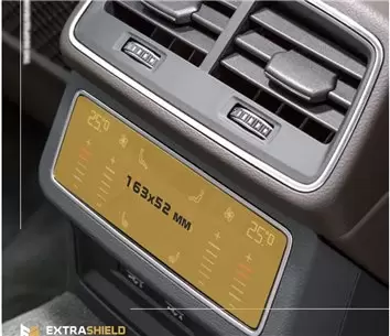 Audi A6 (?8) 2018 - Present Digital Speedometer DisplayschutzGlass Kratzfest Anti-Fingerprint Transparent
