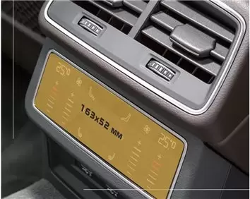 Audi A7 II (4K) 2017 - Present Digital Speedometer Protection d'écran Résiste aux rayures HD transparent