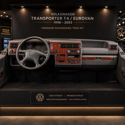 Volkswagen TransporterT4 Eurovan 1999-in poi set completo kit rivestimento cruscotto e interni 3D
