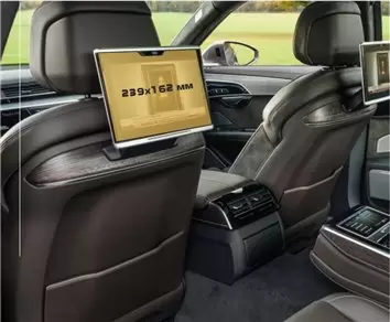 Audi A8 (D4) 2013 - 2017 Multimedia MMI 8" Protection d'écran Résiste aux rayures HD transparent