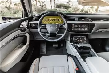 Audi A8 (D5) 2019 - Present Mobile office 7" Protection d'écran Résiste aux rayures HD transparent