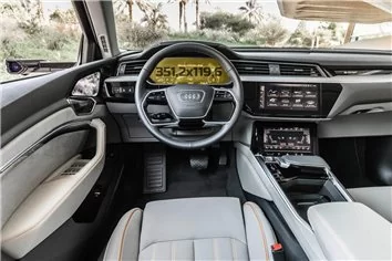 Audi A8 (D5) 2019 - Present Mobile office 7" Vidrio protector de navegación transparente HD Audi A8 (D5) 2019 - Present Mobile office 7" Vidrio protector de navegación transparente HD