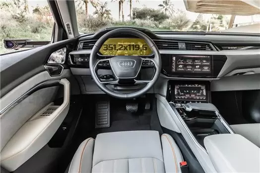 Audi A8 (D5) 2019 - Present Mobile office 7" HD transparant navigatiebeschermglas