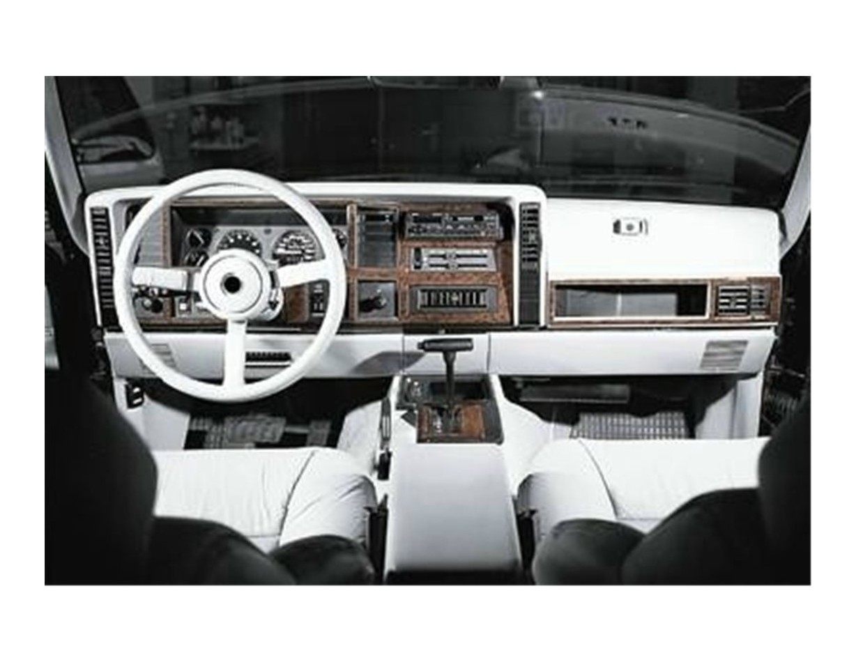Chrysler Cherokee 03.84-03.97 3M 3D Interior Dashboard Trim Kit Dash Trim Dekor 3-Parts