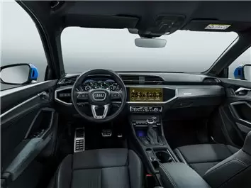 Audi E-tron GT (RS) 2021 - Present Digital Speedometer 12,3" Protection d'écran Résiste aux rayures HD transparent