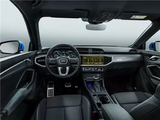 Audi E-tron GT (RS) 2021 - Present Digital Speedometer 12,3" HD transparant navigatiebeschermglas
