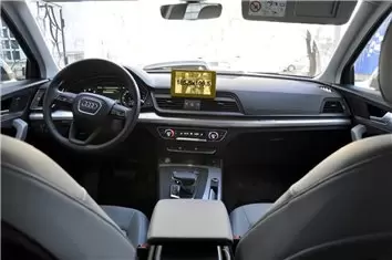 Audi Q3 II (F3) 2018 - Present Multimedia MMI 8,8" Protection d'écran Résiste aux rayures HD transparent