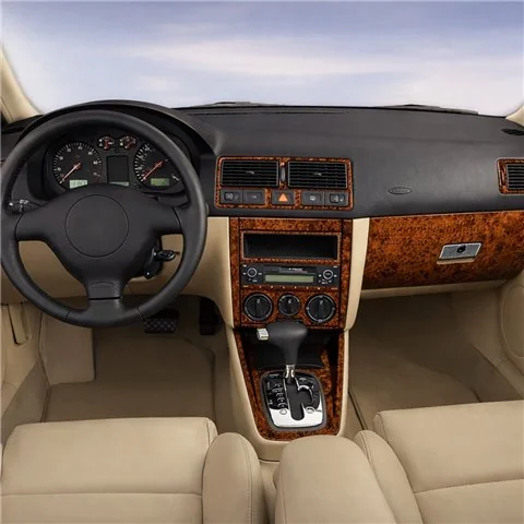 Volkswagen Golf 1999-2004 optioneel dashboardkastje 3D dashboard sierlijstset