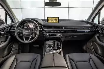 Audi Q5 II (FY) 2021 2020 - Present Digital Speedometer Audi Virtual Cockpit 8,3" HD transparant navigatiebeschermglas
