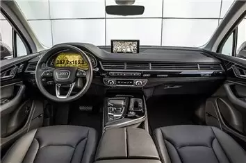 Audi Q5 II (FY) Facelift 2019 - Present Multimedia MMI 8,3" Vidrio protector de navegación transparente HD