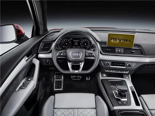 Audi Q5 II (FY) Facelift 2019 - Present Multimedia MMI 8,3" ExtraShield Screeen Protector