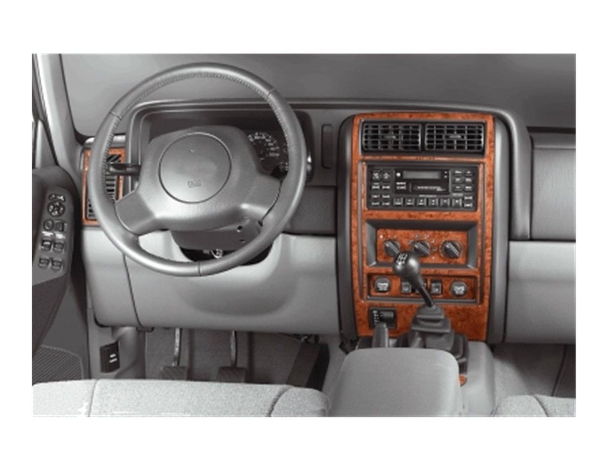 Chrysler Cherokee 04.1997 3M 3D Interior Dashboard Trim Kit Dash Trim Dekor 9-Parts