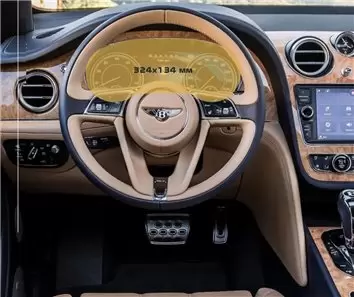 Audi Q8 (4MN) 2018 - Present Digital Speedometer Audi Virtual Cockpit 12,3" HD transparant navigatiebeschermglas
