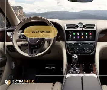 Audi Q8 (4MN) 2018 - Present Rear climate control Vetro Protettivo HD trasparente di navigazione Protezione