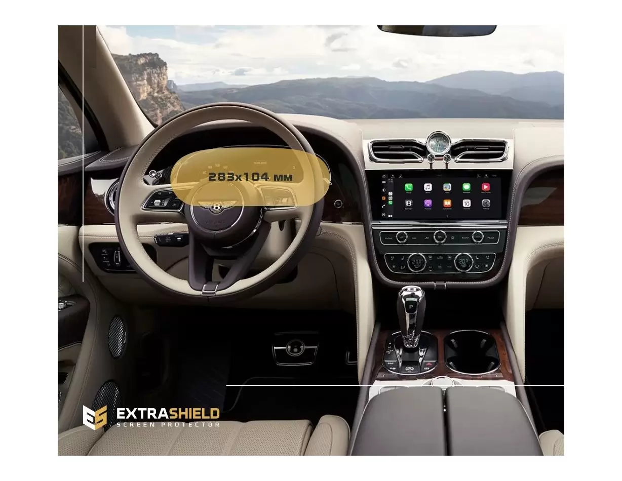 Audi Q8 (4MN) 2018 - Present Rear climate control HD transparant navigatiebeschermglas