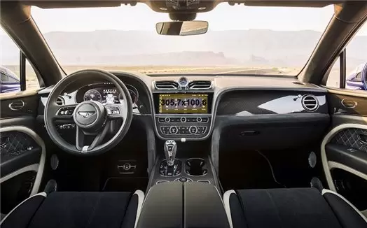 Bentley Bentayga 2016 - 2020 Digital Speedometer HD transparant navigatiebeschermglas