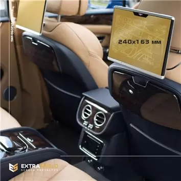 Bentley Flying Spur 2019 - Present Passenger monitors (2pcs,) 12,5" ExtraShield Screeen Protector