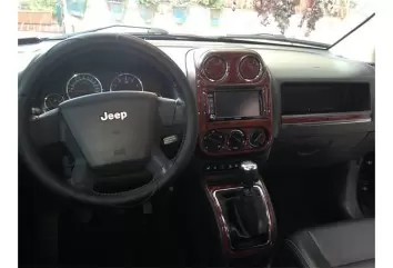 Chrysler Compass 01.07-01.10 3D Decor de carlinga su interior del coche 26-Partes