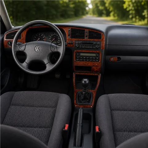 Volkswagen Cabrio 1994-2002 cambio manual kit salpicadero 3D, 18 piezas