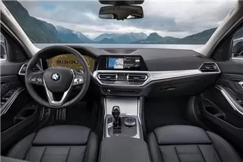BMW 4 Series (F32) 2013 - 2020 Multimedia NBT EVO 10,2" DisplayschutzGlass Kratzfest Anti-Fingerprint Transparent