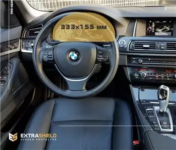 BMW 4 Series (G22) 2020 - Present Digital Speedometer (with sensor) 12,3" DisplayschutzGlass Kratzfest Anti-Fingerprint Transpar