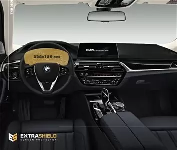 BMW 5 Series (F10) 2013 - 2017 Multimedia NBT 8,8" Vetro Protettivo HD trasparente di navigazione Protezione