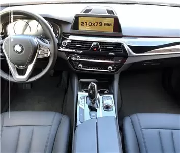 BMW 6 Series (F12) 2011 - 2018 Multimedia 8,8" DisplayschutzGlass Kratzfest Anti-Fingerprint Transparent