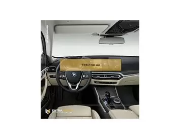 BMW i3 2013 - 2020 Digital Speedometer Protection d'écran Résiste aux rayures HD transparent