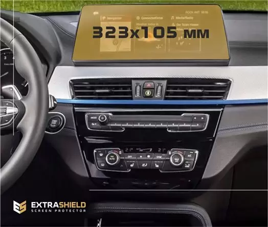 BMW X3 (G01) 2017 - 2021 Multimedia 11,25" HD transparant navigatiebeschermglas