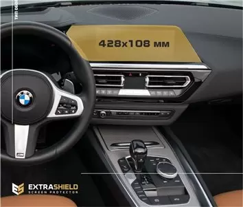 BMW X7 (G07) 2018 - Present Digital Speedometer (without sensor) 12,3" HD transparant navigatiebeschermglas