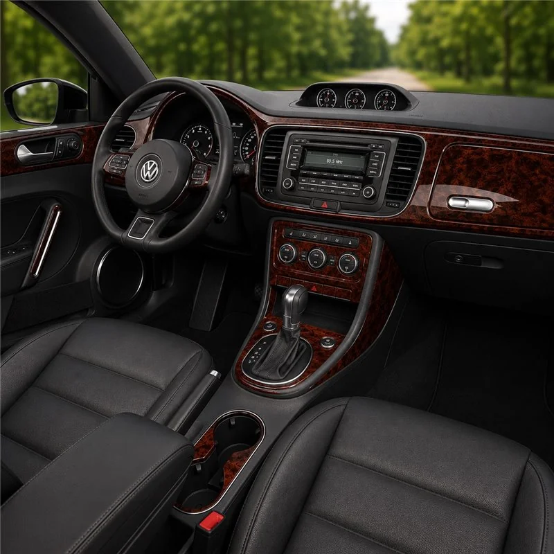 Volkswagen Beetle 2012+ Full Set, Standard Audio, without navigation 3D dashboard trim kit