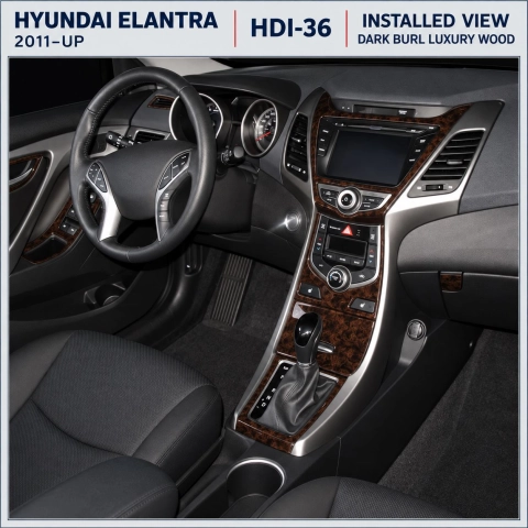 Hyundai Veloster 2012-Actualidad juego completo kit de molduras interiores para salpicadero 2