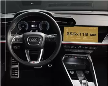 Audi A3 (8Y) 2020-Presnt. Multimedia MMI Navigation plus 10,1" ExtraShield Screeen Protector