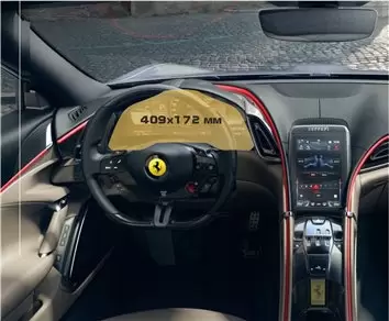 Ferrari Roma 2019 - Present Digital Speedometer ExtraShield Screeen Protector