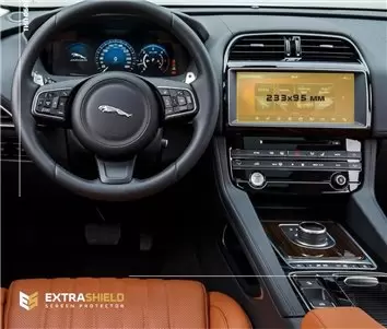Jaguar E-Pace 2020 - Present Multimedia 10" Vidrio protector de navegación transparente HD