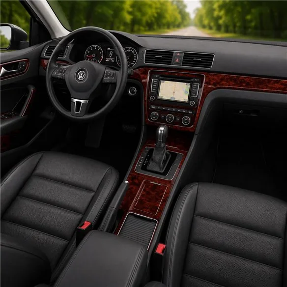 Volkswagen Passat B7 2012+ SE Model 3D dashboard sierlijstset