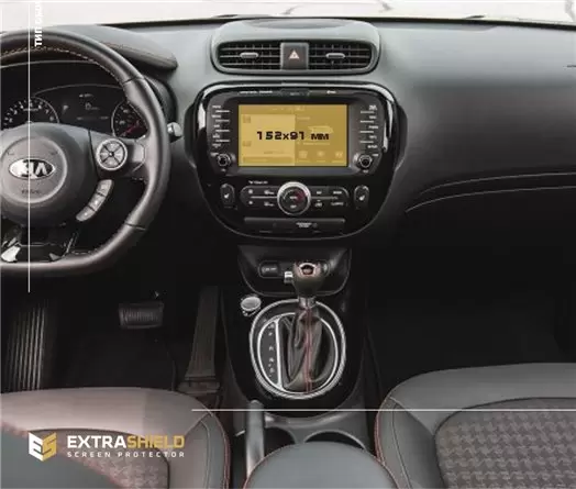 KIA Soul 2018 - Present Multimedia 7" ExtraShield Screeen Protector