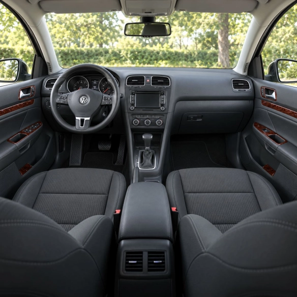 Volkswagen Golf VI Doors 2008-heden 3D interieur dashboard decoratieset dashboard decor 12-delen