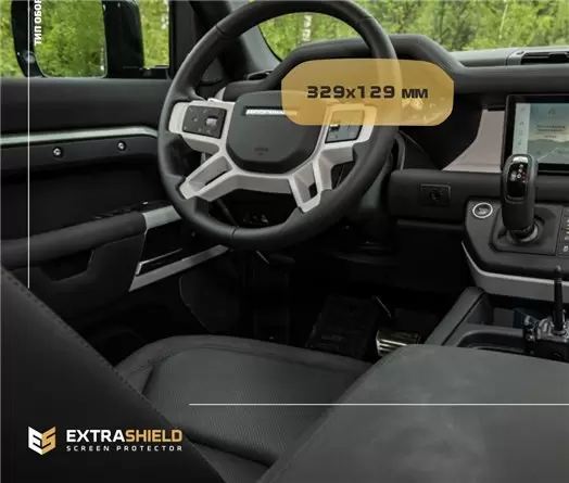 Lamborghini Urus 2017 - Present Digital Speedometer 10,2" HD transparant navigatiebeschermglas