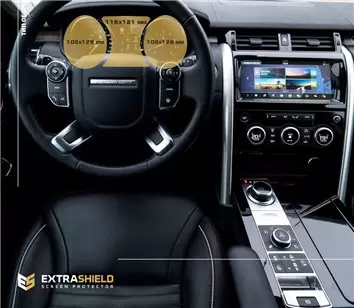 Land Rover Defender (90-110) 2019 - Present Digital Speedometer 12,3" Vidrio protector de navegación transparente HD