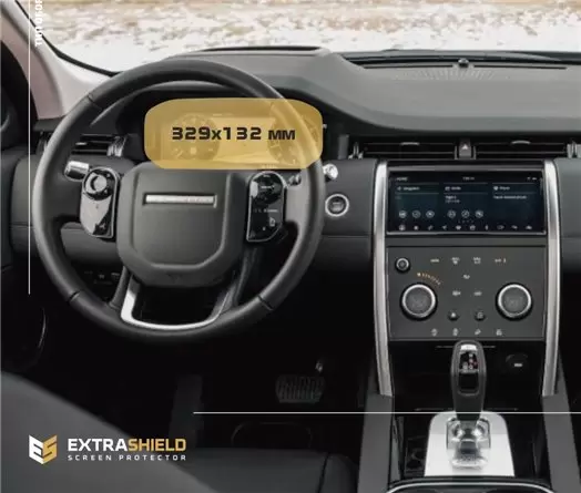 Land Rover Defender (90-110) 2019 - Present Multimedia Touch Pro 10" Protection d'écran Résiste aux rayures HD transparent - 1 -