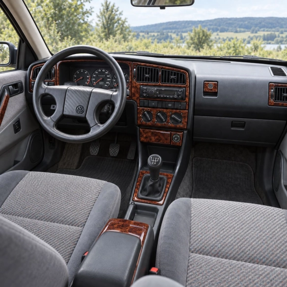 Volkswagen Passat 1995-1997 Manual Gearbox, 11 delen set interieur dashboard decoratieset dashboard decor