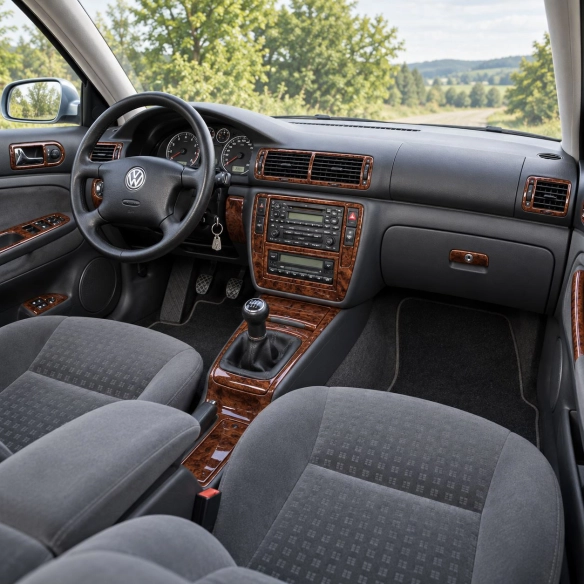 Volkswagen Passat 2000-2005 kit complet, 24 pièces kit décoration intérieure tableau de bord
